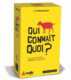 JEU JOE CONNAISSANT - QUI CONNAÎT QUOI?